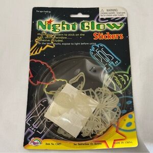 2002 Night Glow Ceiling Stickers Butterflies